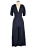 Keepsake Solid Blue Jumpsuit Size L - photo 1