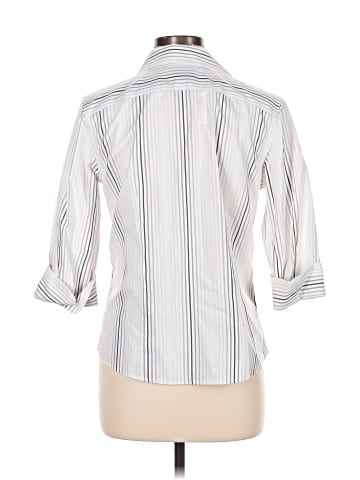 Gold Label Investments 3/4 Sleeve Button-Down Shirt (view 2)