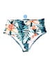 Cupshe Tropical Teal Swimsuit Bottoms Size 4X - photo 1