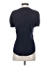 Theory 100% Linen Blue Short Sleeve Top Size P (petite) - photo 2