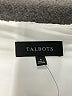 Talbots 100% Cotton Silver Formal Skirt Size 8 - photo 4