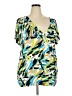 Ashley Stewart Green Short Sleeve Blouse Size 18 Plus - photo 1