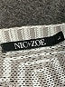 Nic + Zoe Chevron-herringbone Silver Pullover Sweater Size L - photo 7