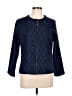 Alfred Dunner Argyle Blue Jacket Size 10 Petite - photo 1
