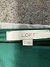 Ann Taylor LOFT 100% Polyester Green Long Sleeve Blouse Size L - photo 4