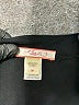 Lux 100% Modal Solid Black Cocktail Dress Size M - photo 7