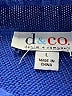D&Co. Solid Blue Turtleneck Sweater Size L - photo 7