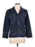 French Cuff Blue Denim Jacket Size L - photo 1