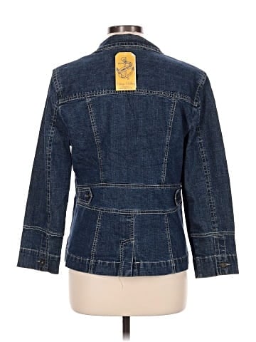 French Cuff Denim Jacket (view 2)