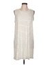 Green Envelope Stripes Ivory Casual Dress Size L - photo 1