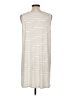 Green Envelope Stripes Ivory Casual Dress Size L - photo 2