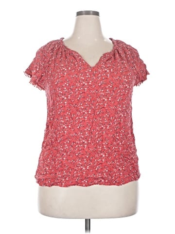 Angels Short Sleeve Blouse (view 1)