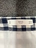 MNG Checkered-gingham Blue Casual Skirt Size S - photo 4