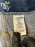 Walmart Solid Blue Jeggings Size 0X - photo 4
