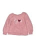 Btween 100% Polyester Hearts Pink Sweatshirt 18-24 MO / 24 MO - photo 1