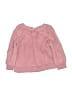 Btween 100% Polyester Hearts Pink Sweatshirt 18-24 MO / 24 MO - photo 2