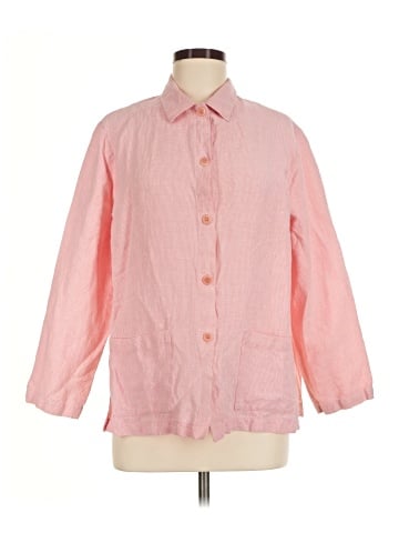 Eileen Fisher 3/4 Sleeve Button-Down Shirt (view 1)