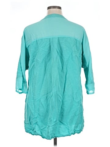 Jessica London 3/4 Sleeve T-Shirt (view 2)