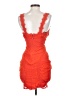 Bebe 100% Nylon Orange Cocktail Dress Size S - photo 2
