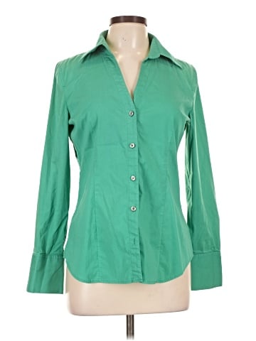 Express Design Studio Long Sleeve Button-Down Shirt (view 1)