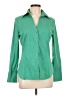 Express Design Studio Green Long Sleeve Button-Down Shirt Size L - photo 1