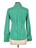 Express Design Studio Green Long Sleeve Button-Down Shirt Size L - photo 2