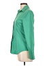 Express Design Studio Green Long Sleeve Button-Down Shirt Size L - photo 5