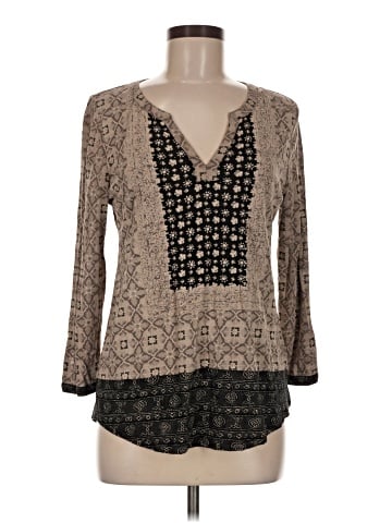 Lucky Brand Long Sleeve Blouse (view 1)