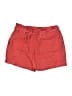 Splendid 100% Linen Solid Red Shorts Size S - photo 1