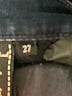 7 For All Mankind Solid Blue Jeans Size 27 waist - photo 9