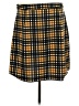 MICHAEL Michael Kors Plaid Yellow Formal Skirt Size L - photo 2