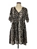 Zara Basic Paisley Gray Casual Dress Size S - photo 1