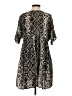 Zara Basic Paisley Gray Casual Dress Size S - photo 2