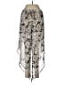 Bleu Rod Beattie 100% Polyester Print Silver Casual Pants Size L - photo 1