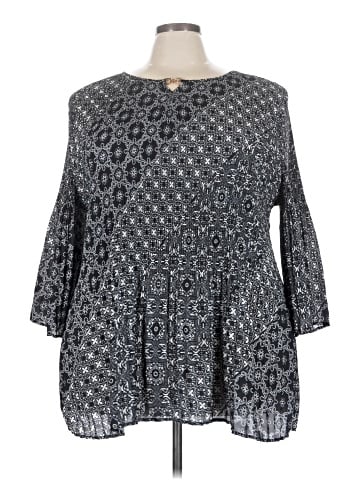 Catherines 3/4 Sleeve Blouse (view 1)