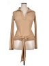 Fashion Nova 100% Polyester Tan Long Sleeve Top Size 1X - photo 1