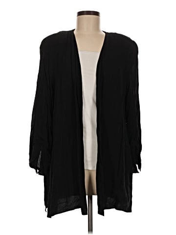 Anne Klein II Silk Cardigan (view 1)