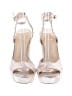 Jessica Simpson Metallic Silver Sandals Size 9 - photo 2