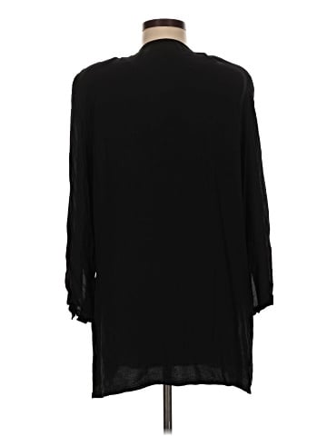 Anne Klein II Silk Cardigan (view 2)