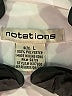 Notations 100% Polyester Ivory Short Sleeve Blouse Size L - photo 7