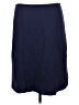 Coldwater Creek Solid Blue Formal Skirt Size 16 - photo 2