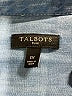 Talbots 100% Lyocell Blue 3/4 Sleeve Button-Down Shirt Size 1X - photo 7