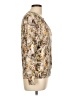 Magaschoni Tan Long Sleeve Silk Top Size L (estimated) - photo 4