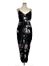 City Chic 100% Polyester Floral Black Cocktail Dress Size 14 Plus (XS) - photo 1