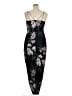 City Chic 100% Polyester Floral Black Cocktail Dress Size 14 Plus (XS) - photo 2