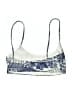 Reformation Print Blue Swimsuit Top Size XS - photo 2