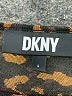 DKNY Animal Print Brown Long Sleeve Blouse Size L - photo 4