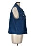 Talbots 100% Cotton Blue Denim Vest Size L - photo 4