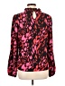 Shein Animal Print Pink Long Sleeve Blouse Size L - photo 2