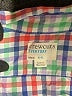 Crewcuts 100% Cotton Checkered-gingham Blue Long Sleeve Button-Down Shirt Size 4 - 5 - photo 3